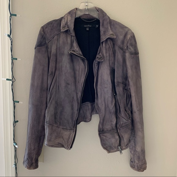 Muubaa Jackets & Blazers - 🔮 Muubaa Leather Biker Jacket